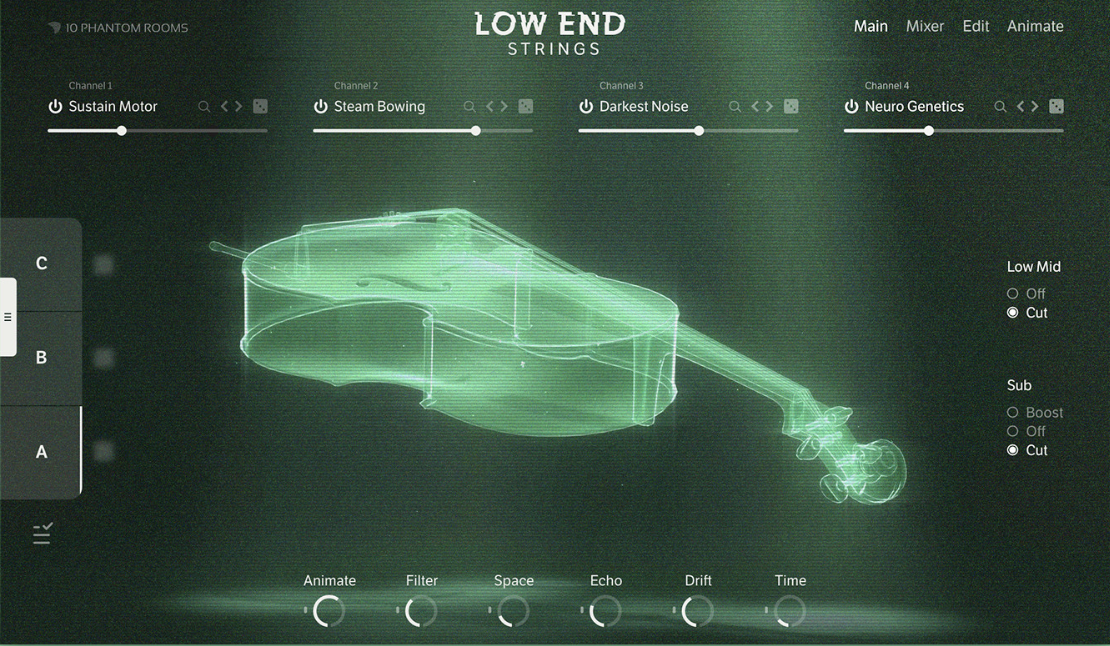 Native Instruments 10 Phantom Rooms - Low End Strings