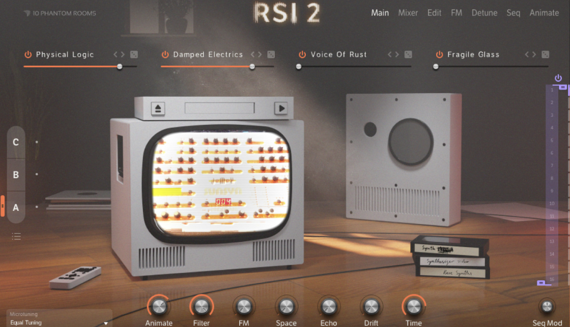 Native Instruments 10 Phantom Rooms - RSI 2