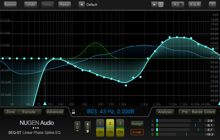 Nugen Audio SEQ-ST eq