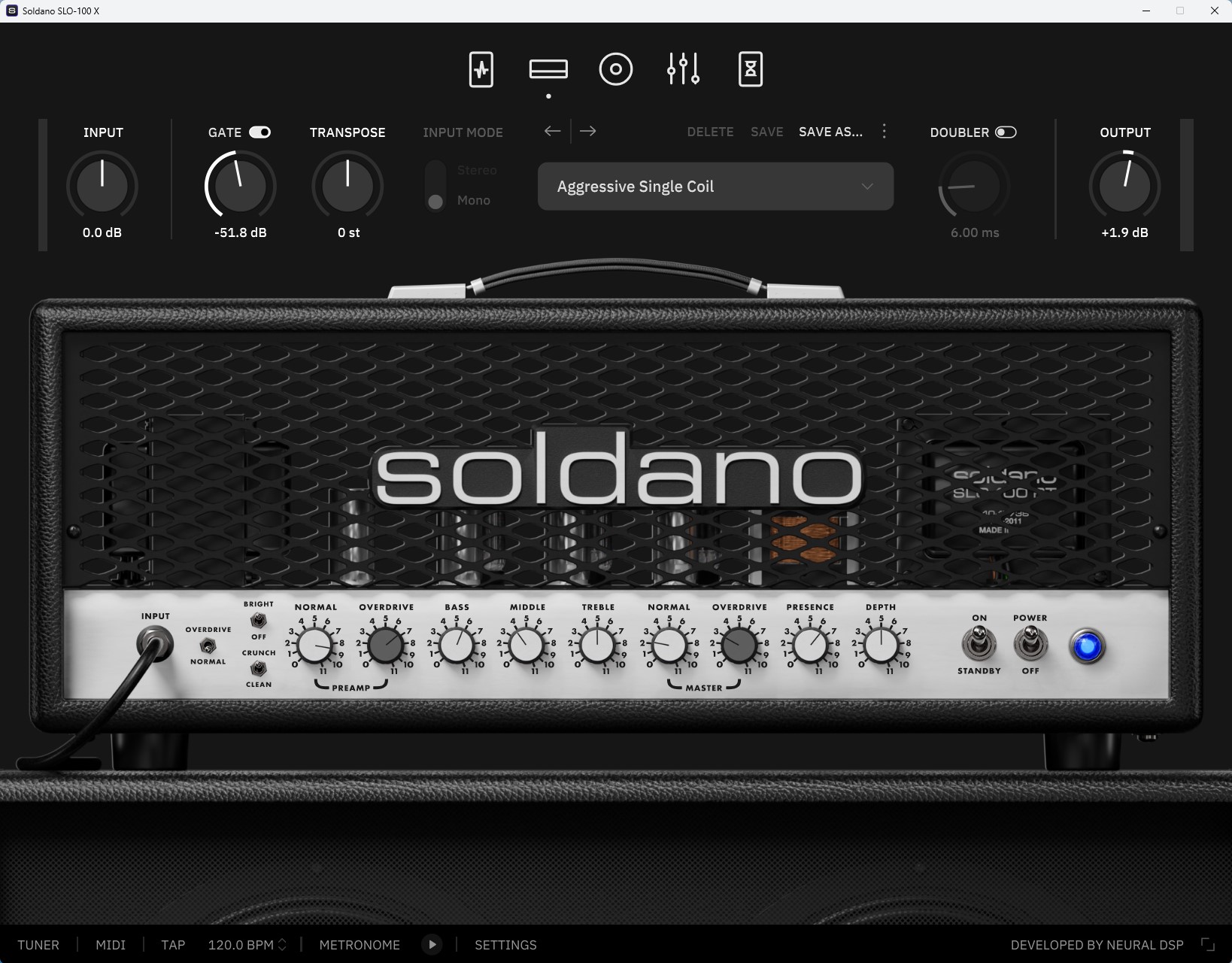 Neural DSP Soldano SLO-100 X