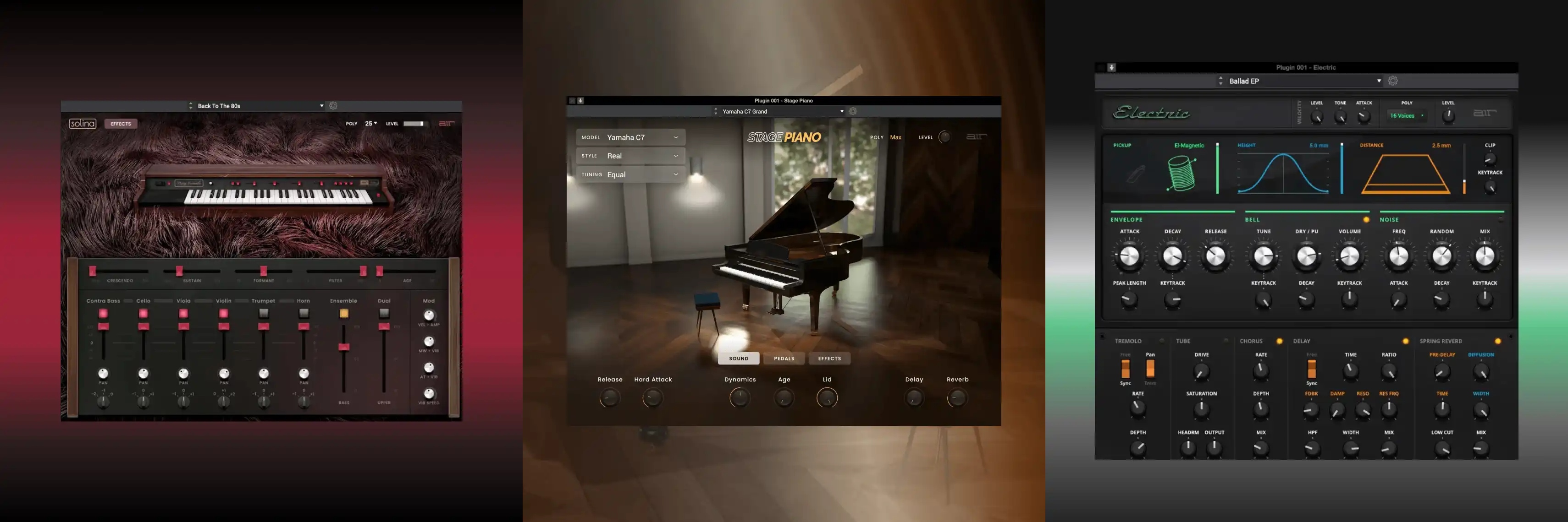 Air Music Tech Electric+Solina+Stage Piano++