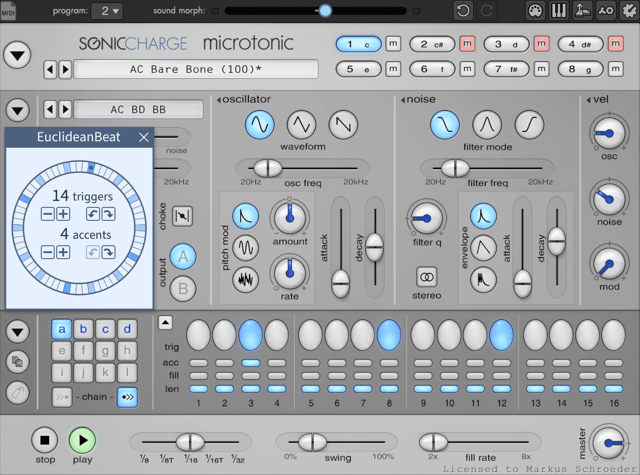 Sonic Charge Microtonic