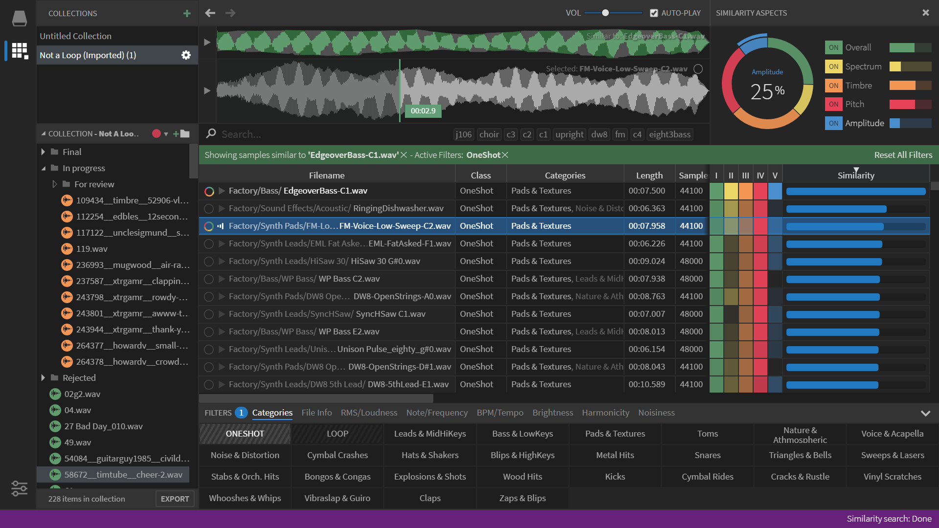 Sononym Sononym (Sample Browser/Manager)