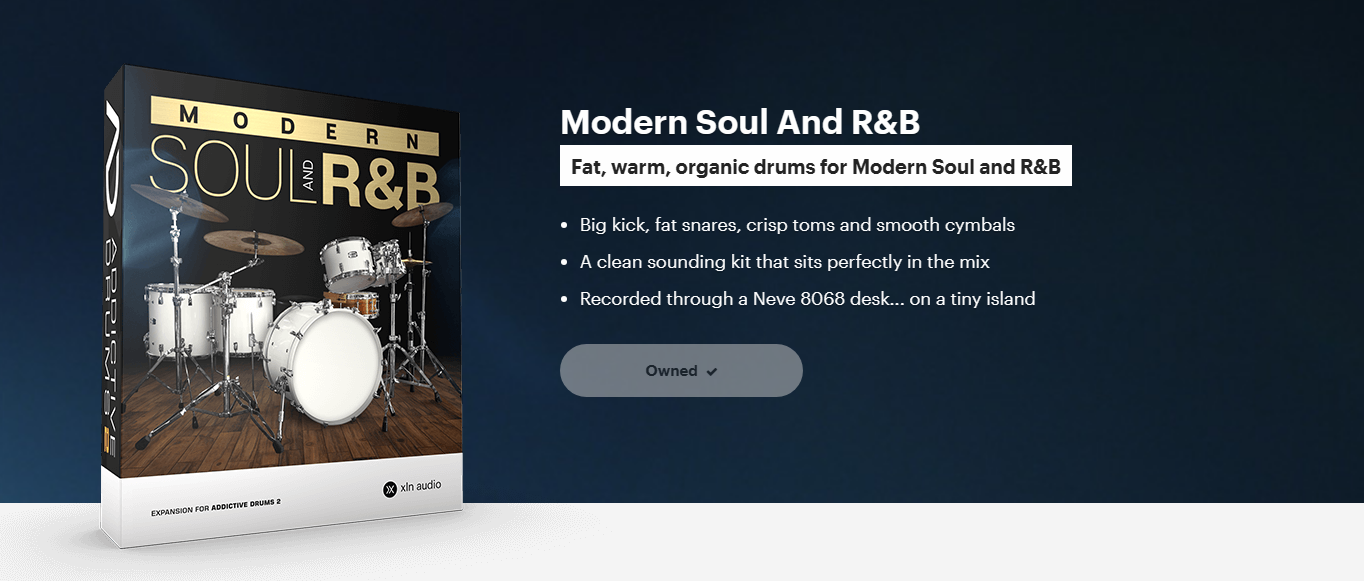 XLN Audio Modern Soul and R&B