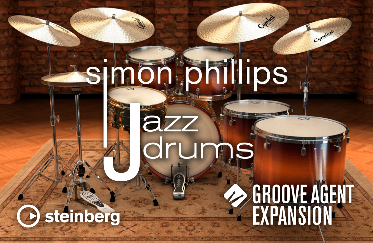 Steinberg Simon Phillips Jazz Drums Groove Agent Expansion