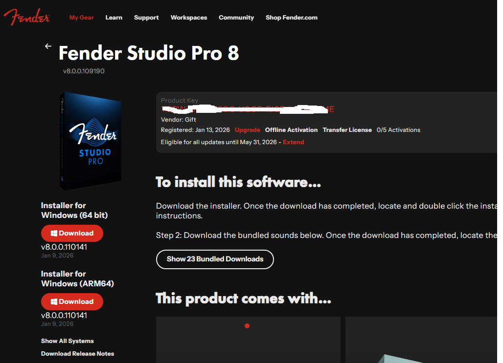 fender Studio Pro 8
