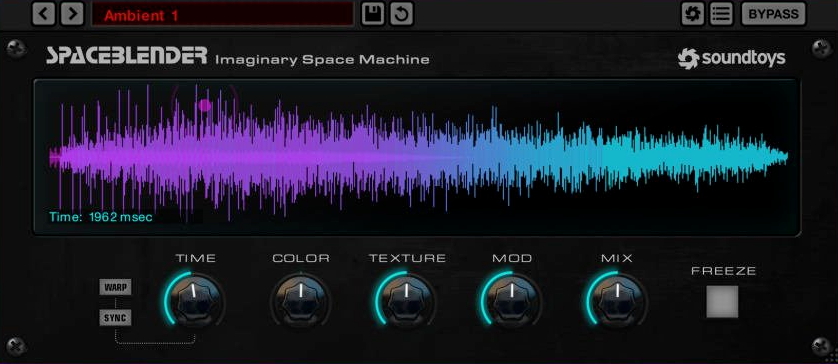 Soundtoys Space Blender Reverb