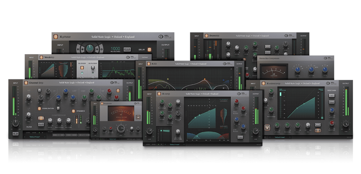 Solid State Logic SSL 18 Plugins Bundle
