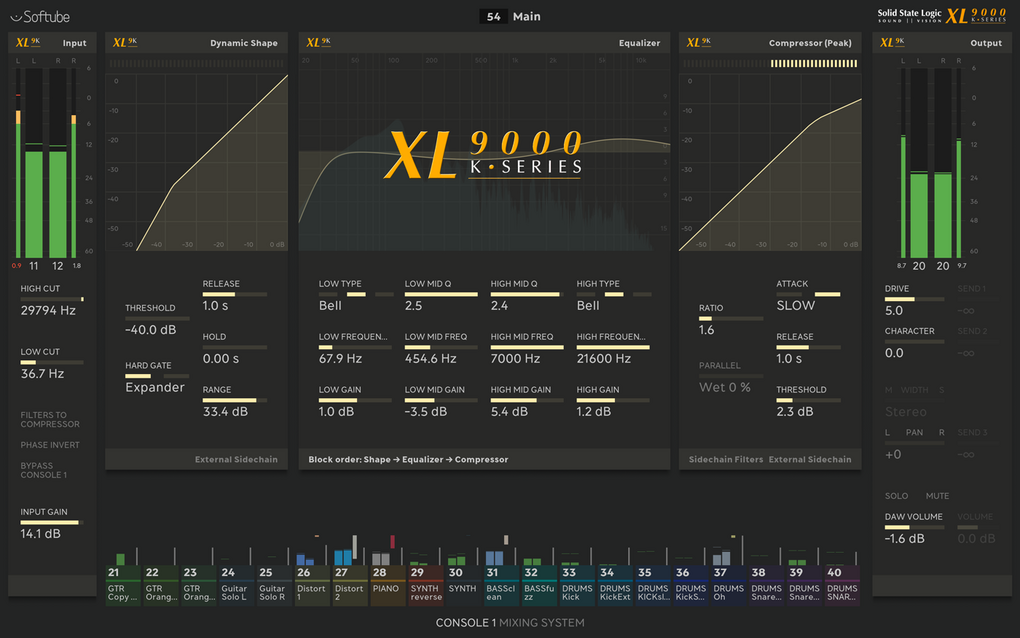 Softube SSL XL 9000 K-Series