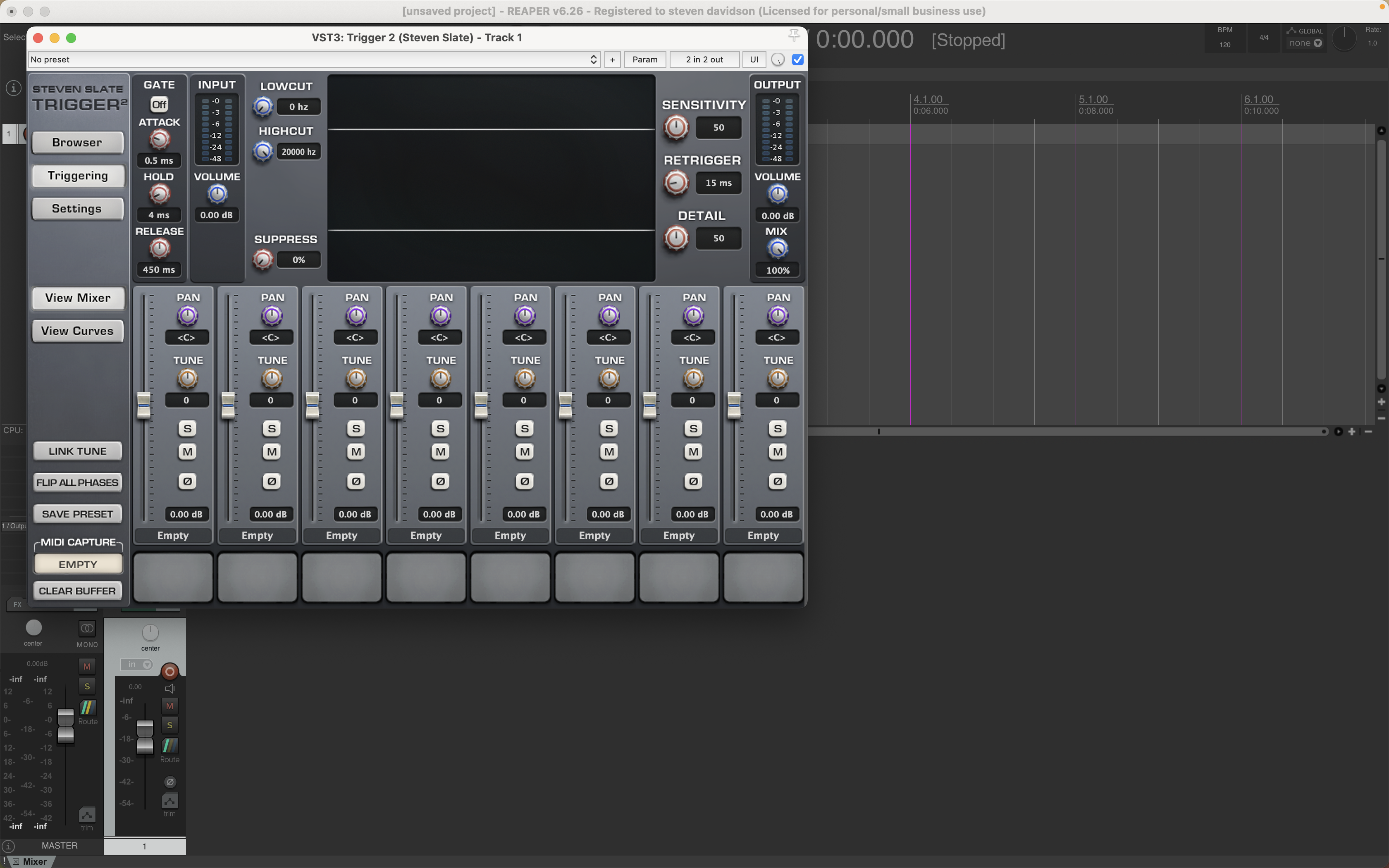 Steven Slate Audio Trigger 2 Platinum