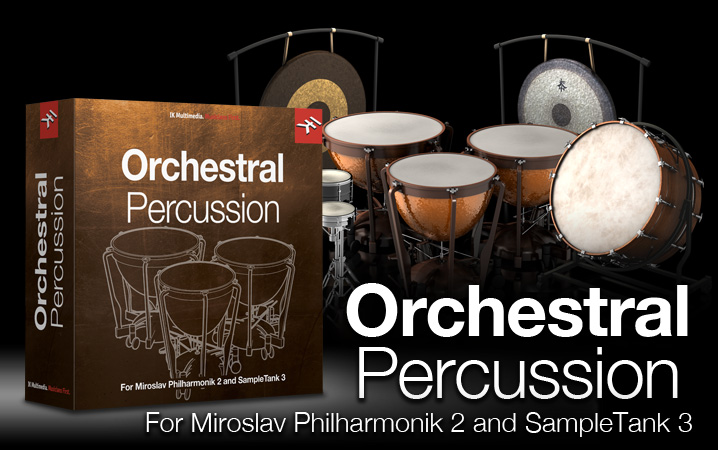 IK Multimedia IK Orchestral Percussion