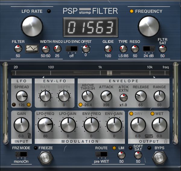 PSP Audioware stompFilter