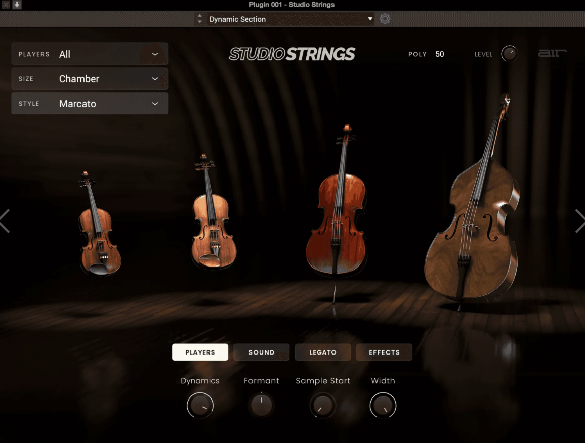 Air Music Tech Studio Strings