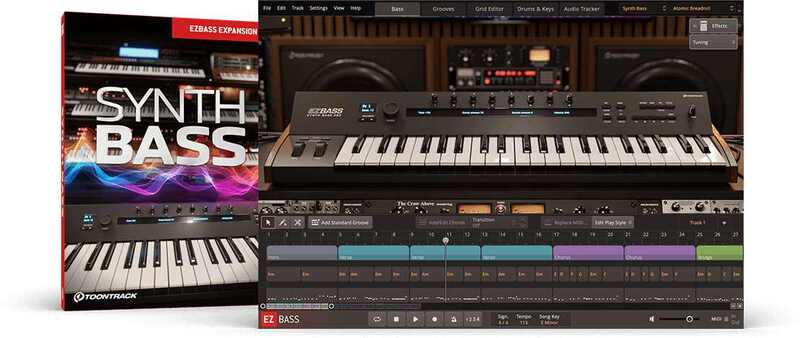 Toontrack Synth Bass EBX for EZbass