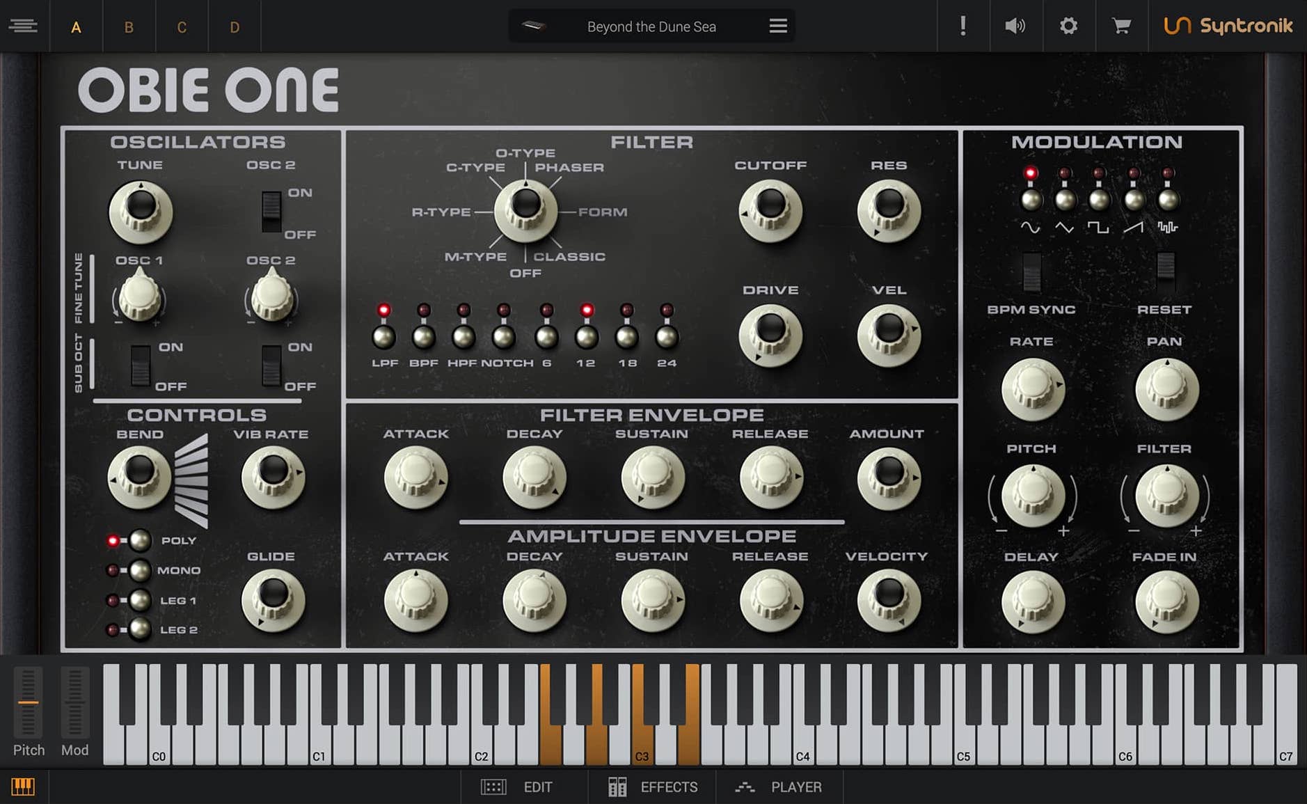 IK Multimedia Obie One for Syntronik 2
