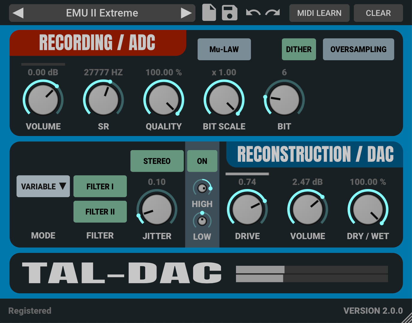 TAL-Togu Audio line TAL - DAC