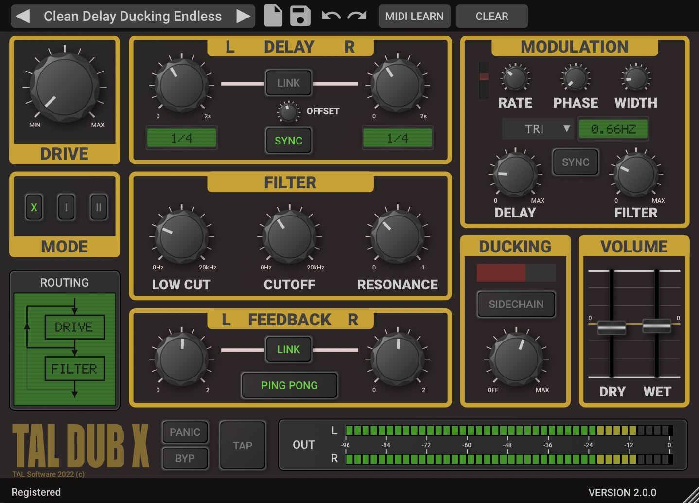 TAL-Togu Audio line Dub-X