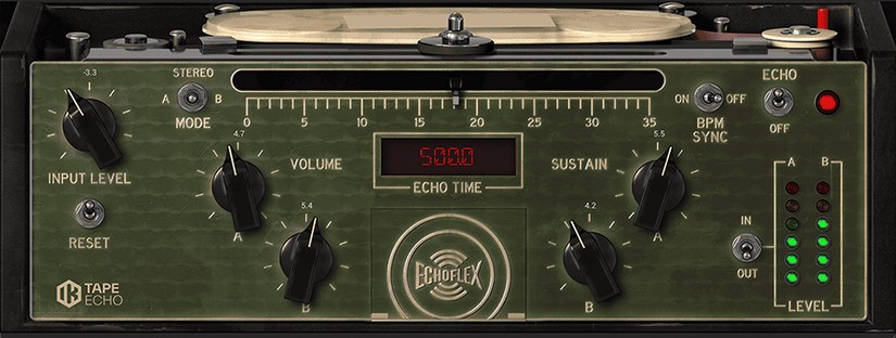 IK Multimedia T-RackS Tape Echo