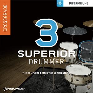 Toontrack Superior Drummer 3 - CROSSGRADE