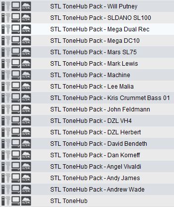 STL Tones Tonehub + 17 Expansion Packs