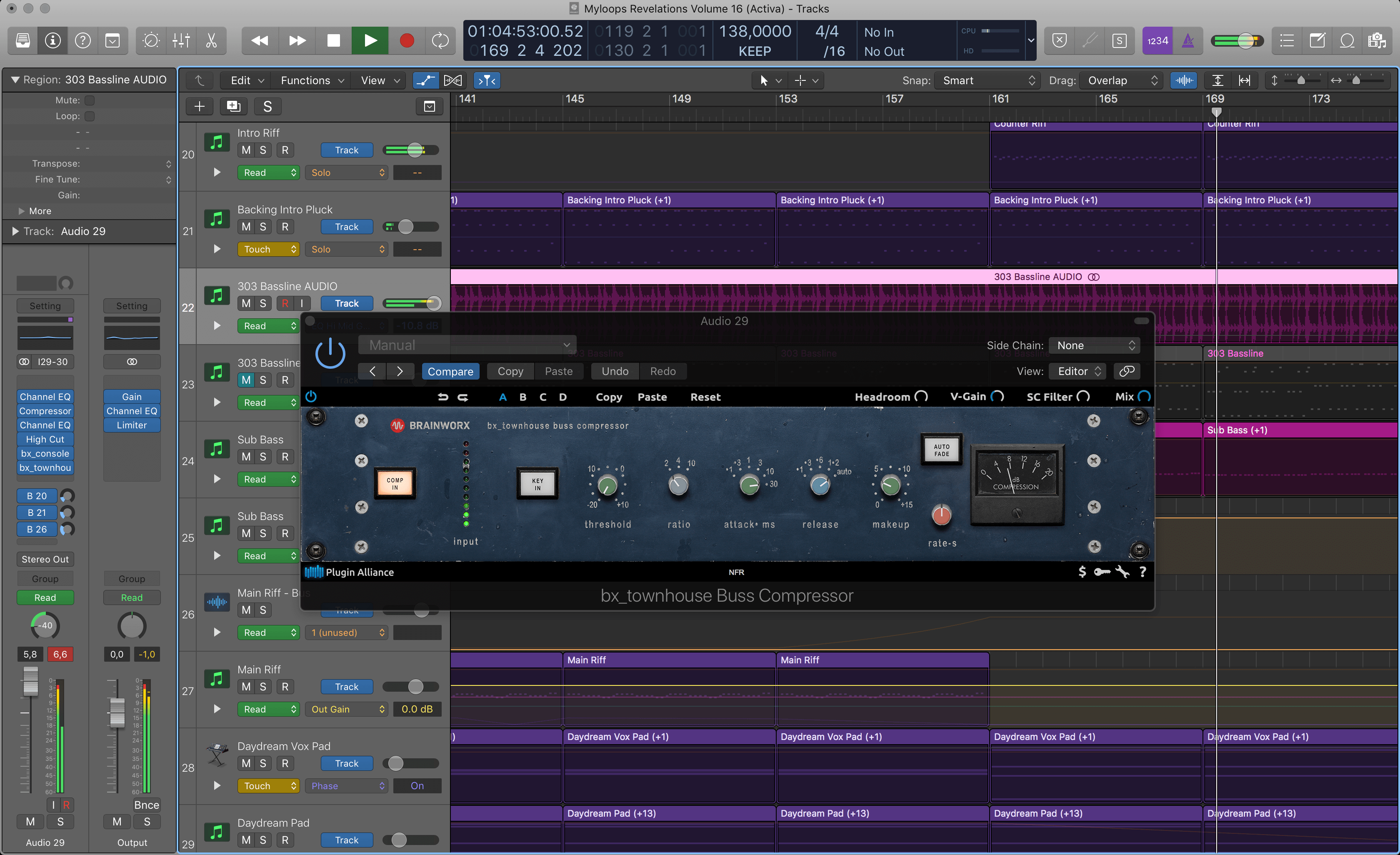 Plugin Alliance Brainworx bx_townhouse Buss Compressor