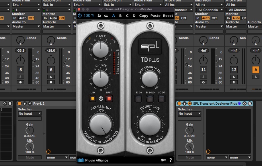 SPL SPL Transient Designer Plus