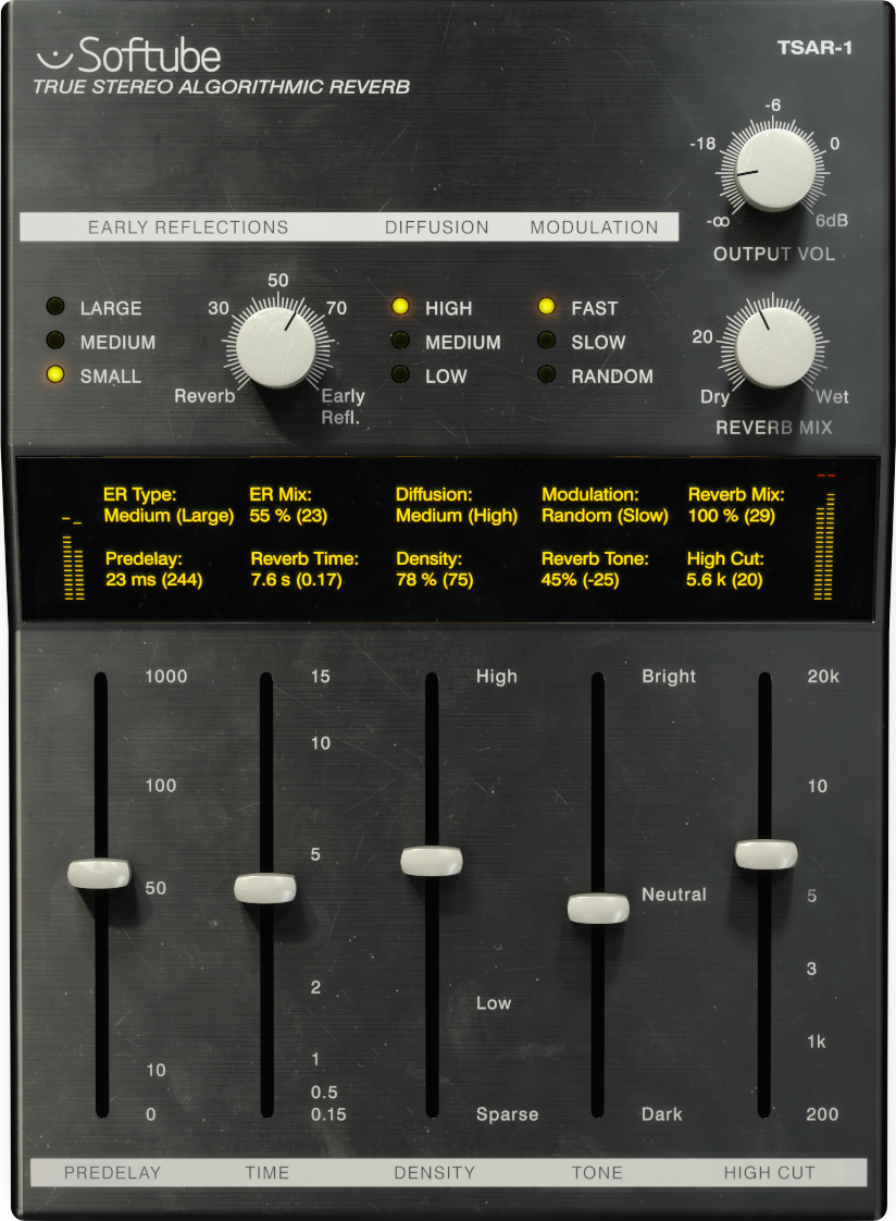 Softube TSAR-1 Reverb