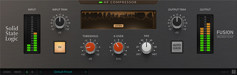 Solid State Logic SSL Fusion HF Compressor