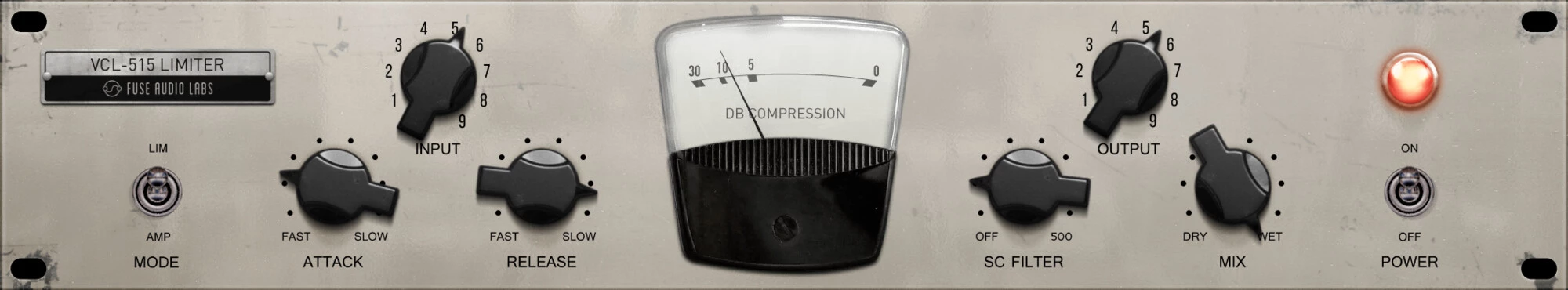 Fuse Audio Labs VCL-515 VARI-MU LIMITER