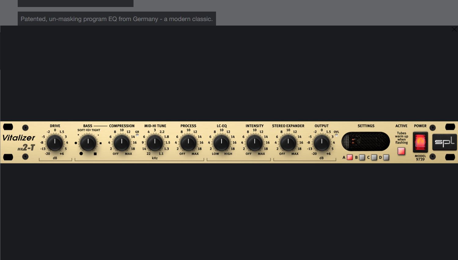 Plugin Alliance SPL Vitalizer MK2-T