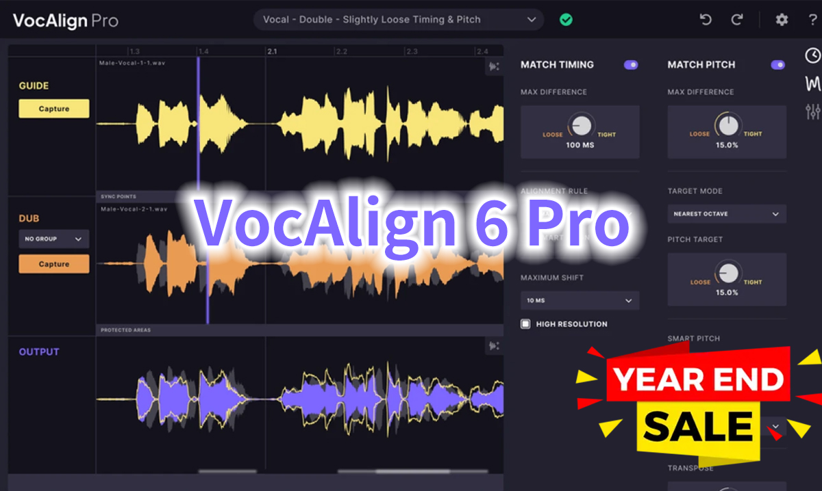 synchroarts Synchro Arts VocAlign 6 Pro (Latest, Perpetual)