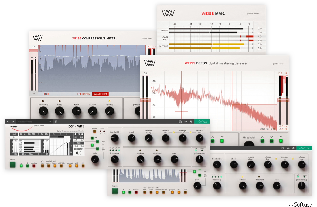 Softube Weiss DS1-MK3 Bundle collection