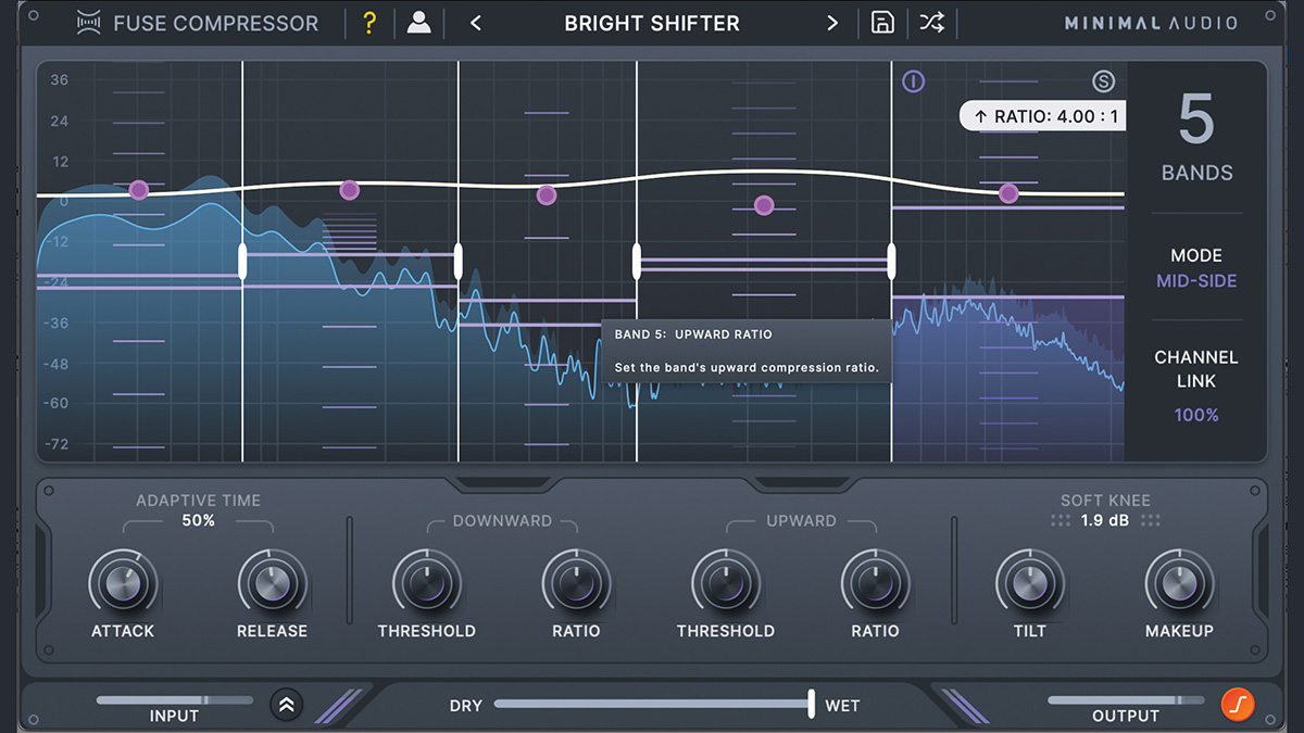 Minimal Audio Fuse Compressor