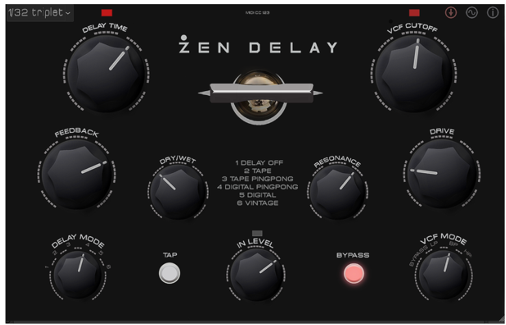 Erica Synths Ninja T Zen Virtual Delay
