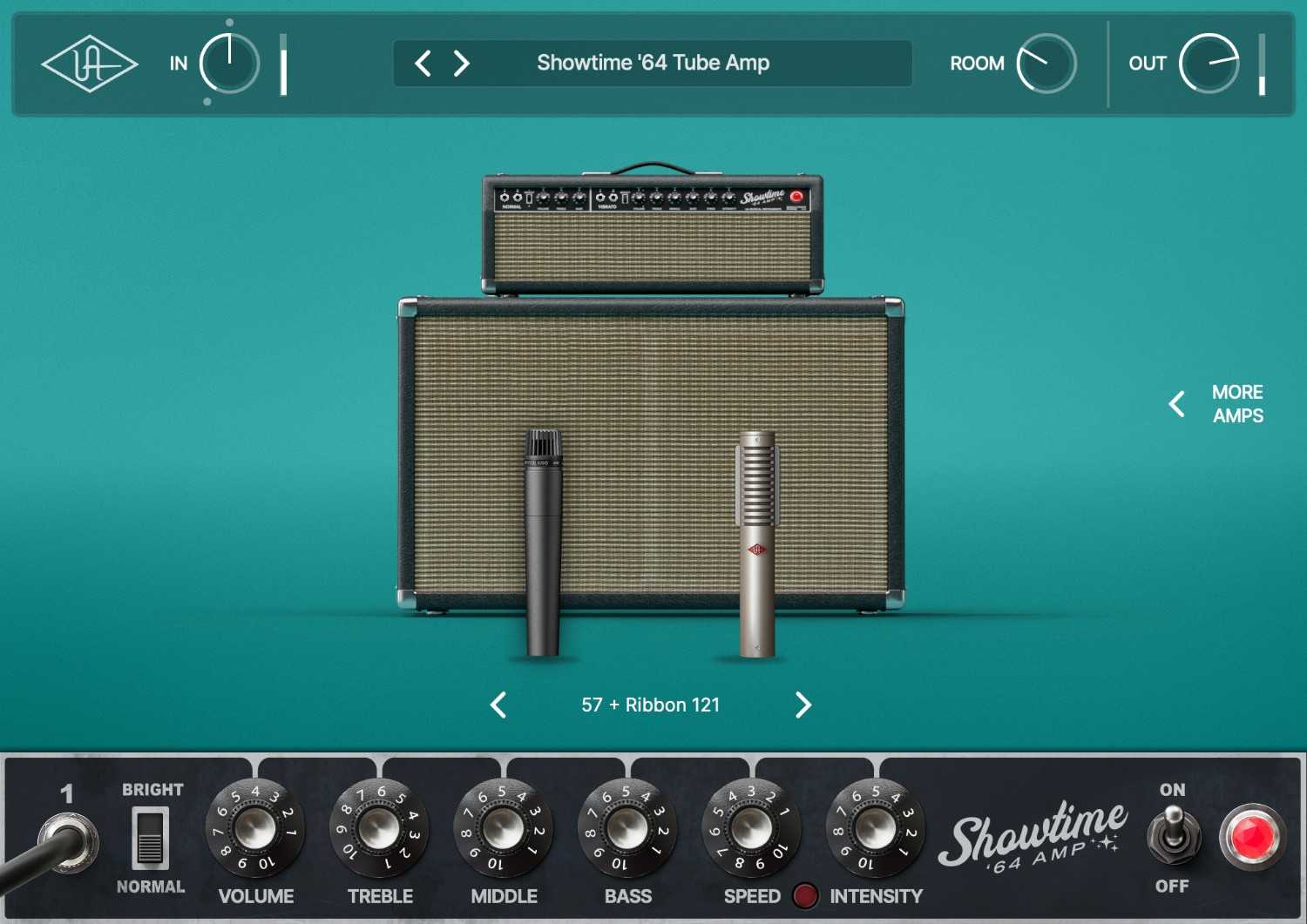 Universal Audio UAD Showtime ’64 Tube Amp
