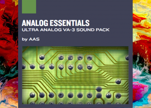 AAS Applied Acoustics Systems ANALOG ESSENTIALS ultra analog va-3 sound pack