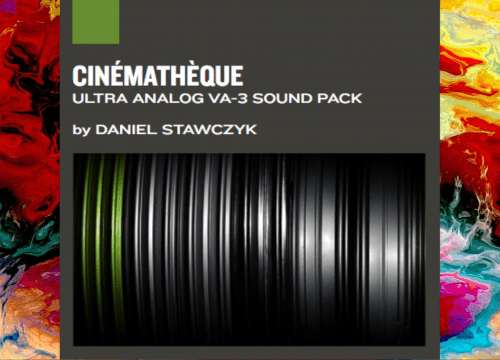 AAS Applied Acoustics Systems CINÉMATHÈQUE ultra analog va-3 sound pack